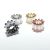 Arany Színű Cirkón Cirkónia Strasszos Nyaklánc Karkötő Ékszer Dísz Közdarab Köztes Charm 10x6mm