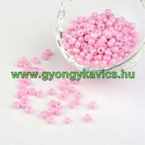 Rózsaszín Színű (15) Kásagyöngy 4-4,5mm 4/0 10gr