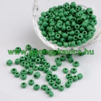 Zöld Kásagyöngy 4-4,5mm 4/0 10gr