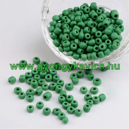 Zöld (16) Kásagyöngy 4-4,5mm 4/0 10gr