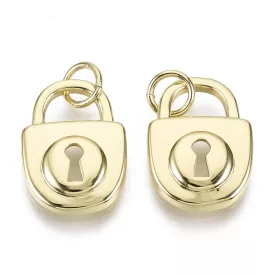 16K Aranyozott Lakat Medál Köztes 15x11mm