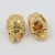 24k Aranyozott Fém Koponya Nyaklánc Karkötő Ékszer Dísz Közdarab Köztes Charm 10x8mm