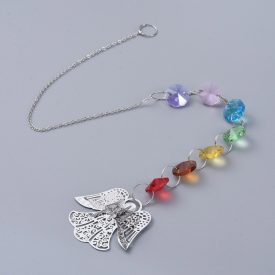 7 Csakra Angyal Napfogó Feng Shui Prizma 39cm