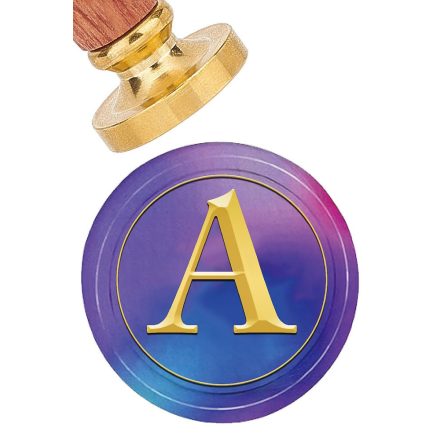 A Betű ABC (616) Viaszpecsétnyomó Pecsét Pecsételő 25,5mm