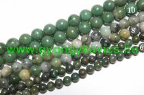 Afrikai Zöld Jade Ásványgyöngy 10mm