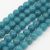 Akvamarin Jade (sötét) Ásványgyöngy 8mm