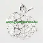 Alma Szív Angyalhívó Ezüst Színű Medál Nyaklánc 32,5x30,5x22,5mm