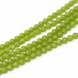 Almazöld Zöld Jade Ásványgyöngy 8mm