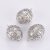 Ezüst Színű (15) Tojás Angyalhívó Medál 24x16,5x16mm
