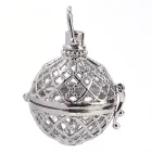 Ezüst (Platinum) Színű (9) Angyalhívó Medál 32x29x25mm