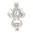 Ezüst Színű Rénszarvas (27) Karácsonyi Angyalhívó Medál 22x12,5x6mm