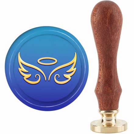 Angyal (677) Viaszpecsétnyomó Pecsét Pecsételő 30mm