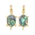 Arany Színű Abalone Paua Teknősbéka Szív Medál 31,5x16mm