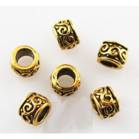 Arany Nyaklánc Karkötő Ékszer Köztes Charm 5mm