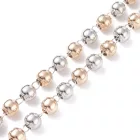 Arany Ezüst Színű (6) Fém Rózsafüzér ~62cm