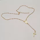 Arany Színű (3) Rózsafüzér 42+7cm