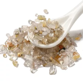 Arany Rutilkvarc (3) Ásványtörmelék 2-9x2-4mm 19-20g