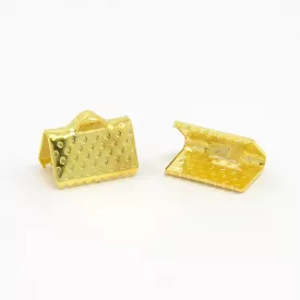 Arany Színű Szalagvég 10x7mm