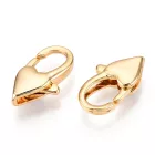 Arany Színű Szíves (2) Delfinkapocs Nyaklánc Karkötő Ékszer Kapocs 14x8mm
