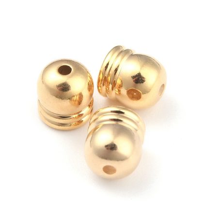 24k Aranyozott Zsinórvég 7x6mm Belső: 4mm