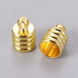 Arany Színű Zsinórvég 9x6mm