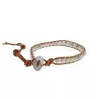 Howlit Ásvány Karkötő ~19cm (+8cm Állítási Lehetőség)