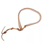 Rózsakvarc Ásvány Karkötő ~19cm (+8cm Állítási Lehetőség)