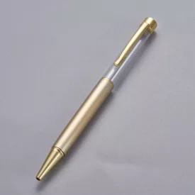 Arany Színű Ásványtörmelékkel Tölthető Golyóstoll