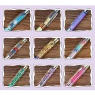 Arany Bordó Színű (2) Ásványtörmelékkel Tölthető Golyóstoll