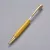 Arany Sárga Színű Ásványtörmelékkel Tölthető Golyóstoll