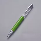 Zöld Ezüst Színű Ásványtörmelékkel Tölthető Golyóstoll