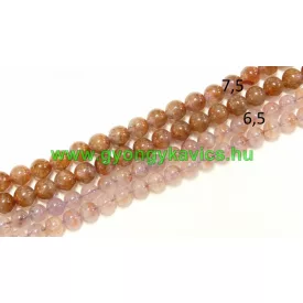 Auralit 23 (2) Ásványgyöngy 6,5mm