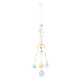   Auróra Napfogó (8) Feng Shui Prizma Kristály Nap Hold 30cm