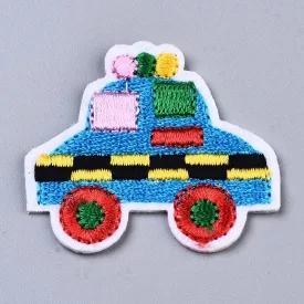   Autó Taxi (8) Vasalható és Felvarrható Felvarró 41,5x45mm