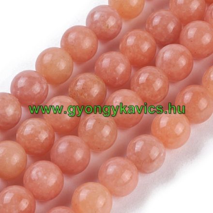 Barack Kalcit Ásványgyöngy 6mm