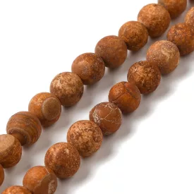 Barna Faachát Ásványgyöngy 8mm