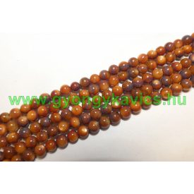 Barna Színű Kagyló Gyöngy 6mm