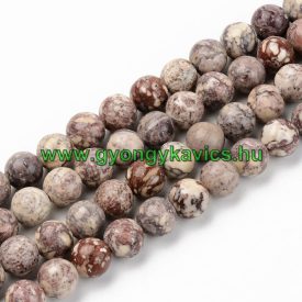 Barna Türkiz (2) Ásványgyöngy 8mm