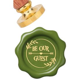   Be Our Guest Légy Legyél A vendégünk Esküvő Eljegyzés Házasságkötés (645) Viaszpecsétnyomó Pecsét Pecsételő 25mm