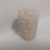 Bézs Színű Csipke Virágos Henger Gyertya 7x4cm