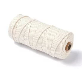 Bézs (142/100) Pamut Makramé Fonál 3mm 100m