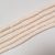 Bézs Polymer Korong Heishi Gyöngy Gyöngyfüzér 6x0,5-1mm ~45cm