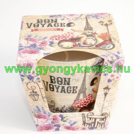 Bon Voyage Normandy Virág Illat Poharas Illatgyertya