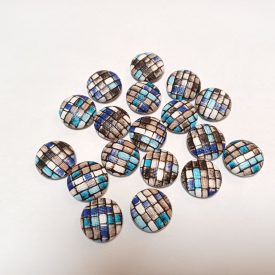 Bőr Hatású (1) Kockás Kaboson 15mm