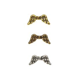   Bronz Színű Angyalszárny Nyaklánc Karkötő Ékszer Dísz Közdarab Köztes 7x14x3mm