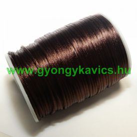   Bronzbarna (118) Szatén Szál Poliészter Szál Patkányfarok 2.0mm 2mm 1m
