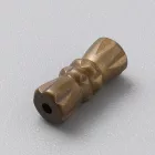Bronz Színű Csavaros Nyaklánc Karkötő Ékszer Kapocs Zár 11x4,5mm