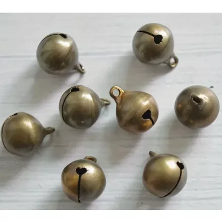 Bronz Színű Csengő Medál 6mm