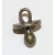 Bronz Színű Cumi Medál 10x13mm
