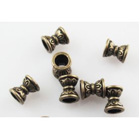   Bronz Színű Homokóra Nyaklánc Karkötő Ékszer Dísz Közdarab Köztes 5x6mm